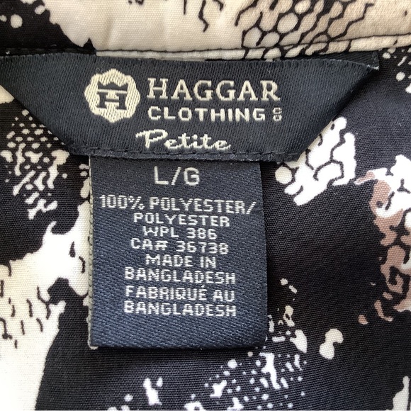 NWOT Mixed Print Blouse - Picture 9 of 10